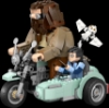 Slika LEGO® HARRY POTTER™ 76443 Hagrid™ i Harry na motociklu