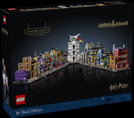 Slika LEGO® HARRY POTTER™ 76444 Zakutna ulica™ s čarobnjačkim trgovinama
