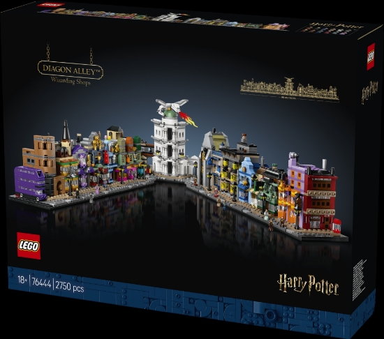 Slika LEGO® HARRY POTTER™ 76444 Zakutna ulica™ s čarobnjačkim trgovinama