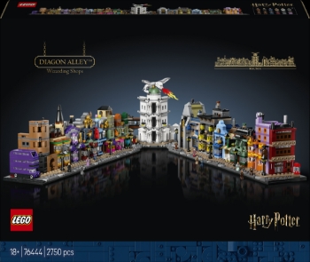 Slika LEGO® HARRY POTTER™ 76444 Zakutna ulica™ s čarobnjačkim trgovinama