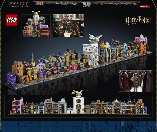 Slika LEGO® HARRY POTTER™ 76444 Zakutna ulica™ s čarobnjačkim trgovinama