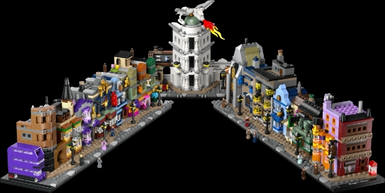 Slika LEGO® HARRY POTTER™ 76444 Zakutna ulica™ s čarobnjačkim trgovinama