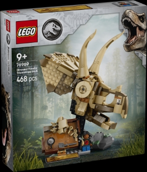 Slika LEGO® JURASSIC WORLD™ 76969 Fosili dinosaura: lubanja triceratopsa