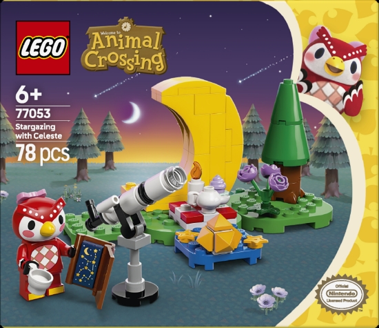 Slika LEGO ANIMAL CROSSING 77053 Promatranje zvijezda s Celeste