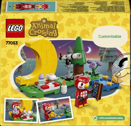 Slika LEGO ANIMAL CROSSING 77053 Promatranje zvijezda s Celeste