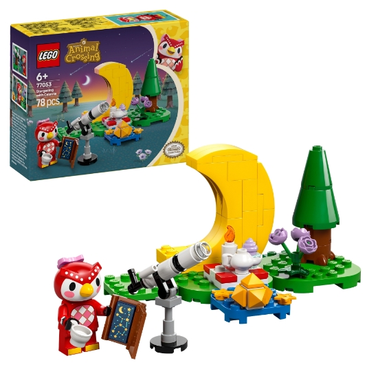 Slika LEGO ANIMAL CROSSING 77053 Promatranje zvijezda s Celeste