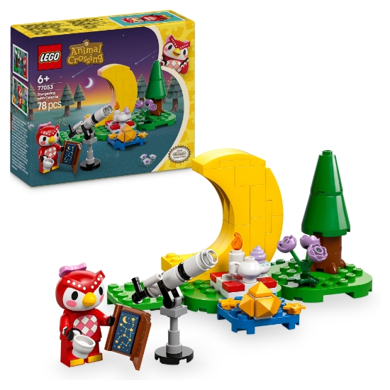 Slika LEGO ANIMAL CROSSING 77053 Promatranje zvijezda s Celeste