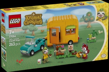 Slika LEGO ANIMAL CROSSING 77054 Leif s kamp-kućicom i prodavaonicom biljaka