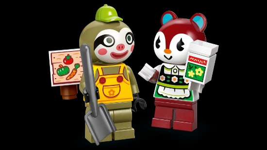 Slika LEGO ANIMAL CROSSING 77054 Leif s kamp-kućicom i prodavaonicom biljaka