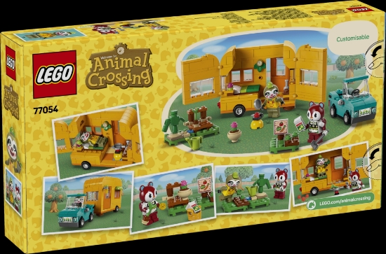Slika LEGO ANIMAL CROSSING 77054 Leif s kamp-kućicom i prodavaonicom biljaka