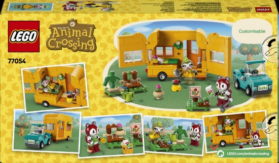 Slika LEGO ANIMAL CROSSING 77054 Leif s kamp-kućicom i prodavaonicom biljaka