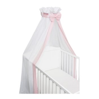 Slika Baldahin pamučni rozi Fillikid 