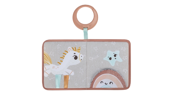 Slika Tiny Love edukativna knjiga Unicorn Wonderlands Collection - Where Do I Travel Soft Book