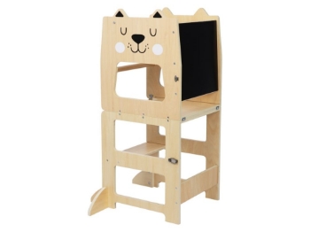 Prikažite detalje za Toranj za učenje Lavić 4 u 1 s pločom za crtanje Slika Toranj za učenje Lavić 4 u 1 s pločom za crtanje