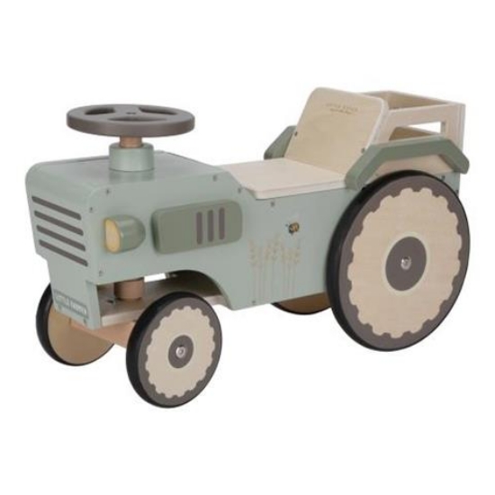 Slika Drvena guralica traktor Little Farm - Little Dutch