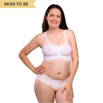 Slika Grudnjak za spavanje/dojenje - Comfort, bijeli, S Carriwell 