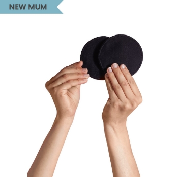 Prikažite detalje za Jastučići za dojilje, perivi - crni , 6kom u paketu Carriwell  Slika Jastučići za dojilje, perivi - crni , 6kom u paketu Carriwell