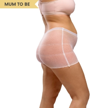 Slika Mrežaste gaćice, perive do 10  bijele, 4 kom Carriwell