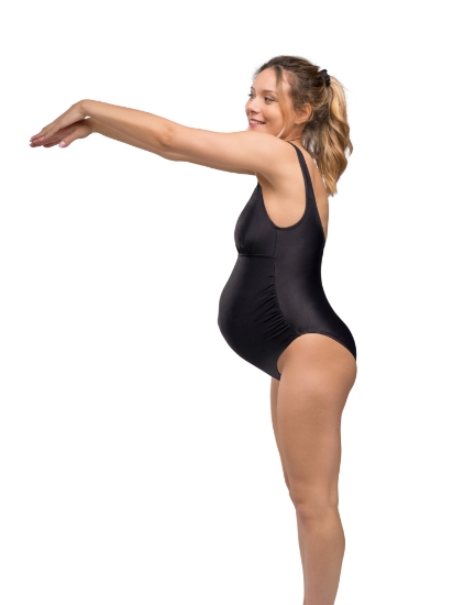 Slika Original Kupaći kostim za trudnice, crni, M Carriwell 