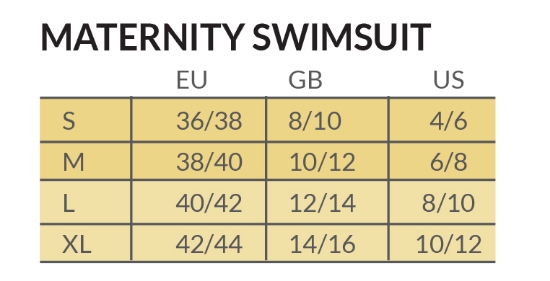 Slika Original Kupaći kostim za trudnice, crni, XL Carriwell 