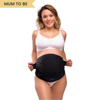 Slika Podesivi potporni pojas za trudnice crni, L/XL (stari 5106) Carriwell