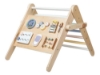 Slika Rastući montessori Piklerov trokut 3u1 s activity board pločom 2u1 - pastel