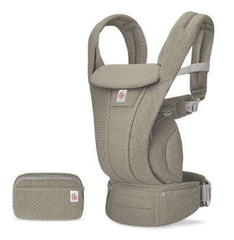 Slika Ergobaby Omni Deluxe Mesh nosiljka Soft Olive