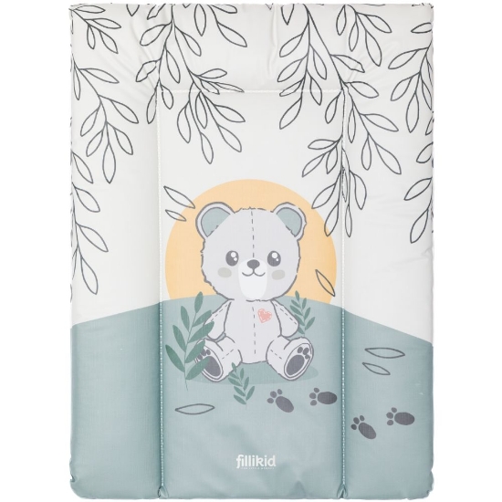 Slika Fillikid podloga za prematanje luxe soft 50x70x4 cm, Bear