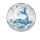 3D lopta na napuhavanje Ocean Dreams Blue 35 cm - Little Dutch