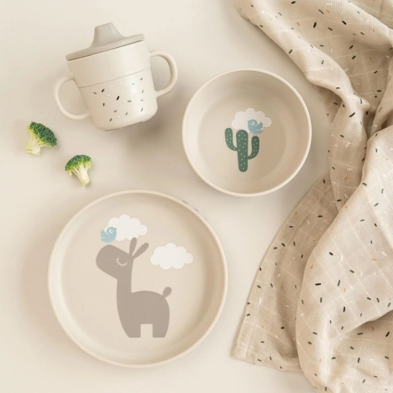 Slika Prvi set za jelo Foodie, Lalee sand - Done by Deer