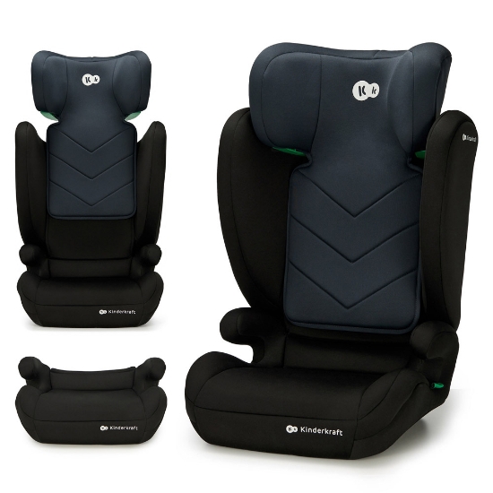 Slika Autosjedalica I-Spark i-Size 15-36 kg (100-150 cm), Crna Kinderkraft 