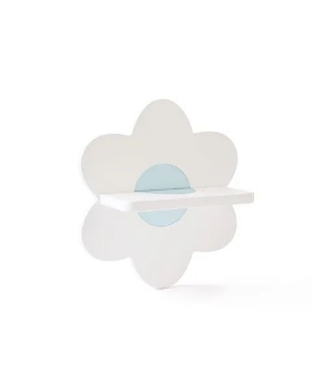 Slika Zidna polica, flower white - Kid's Concept