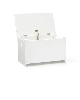 Slika Drveni spremnik za igračke, bijeli - Kid's Concept