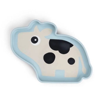 Slika Tanjur Stick & stay Dotii, blue - Done by Deer