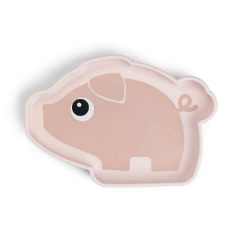 Slika Tanjur Stick & stay Pigee, powder - Done by Deer