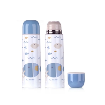 Slika Termo boca 500 ml od nehrđajućeg čelika, Lazuli plava JANE 