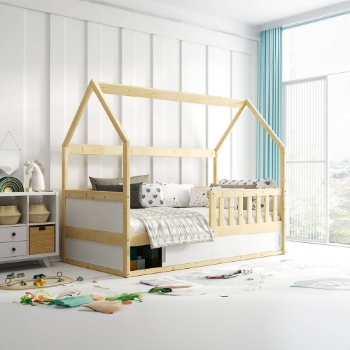 Slika BMS Smart 2 Domek krevet 160 x 80 cm, PINE