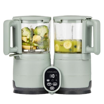 Slika Nutribaby aparat Glass - Celadon Green Babymoov 