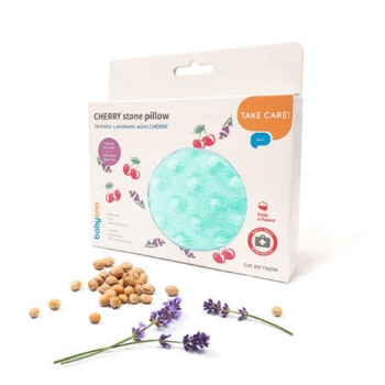 Prikažite detalje za Jastučić s košticama trešnje, mint BabyOno  Slika Jastučić s košticama trešnje, mint BabyOno