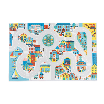 Slika Dječja podloga za igru - Gradske ulice