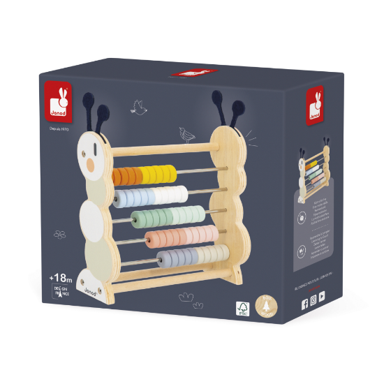 Slika Drvena igračka abakus - Sweet Cocoon
