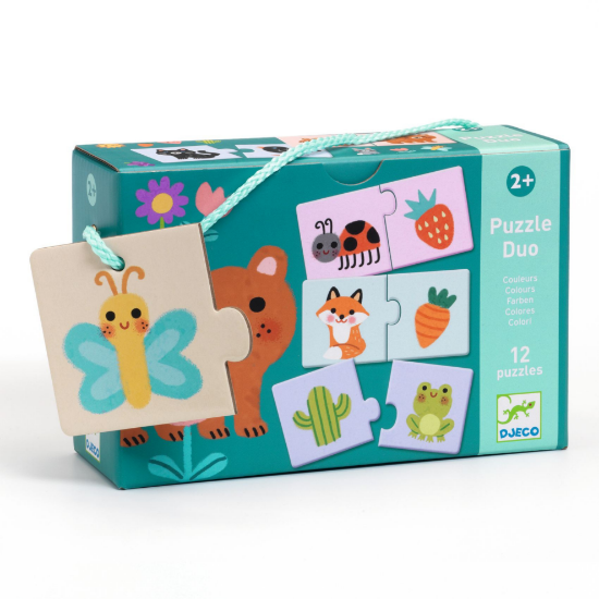 Slika Puzzle duo - Boje i oblici