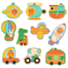 Slika Puzzle duo - Boje i oblici
