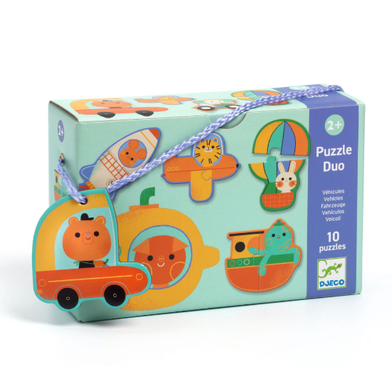 Slika Puzzle duo - Vozila