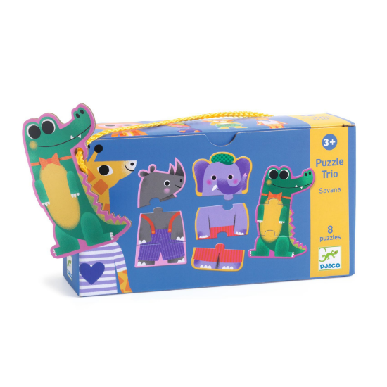 Slika Puzzle trio - Životinje