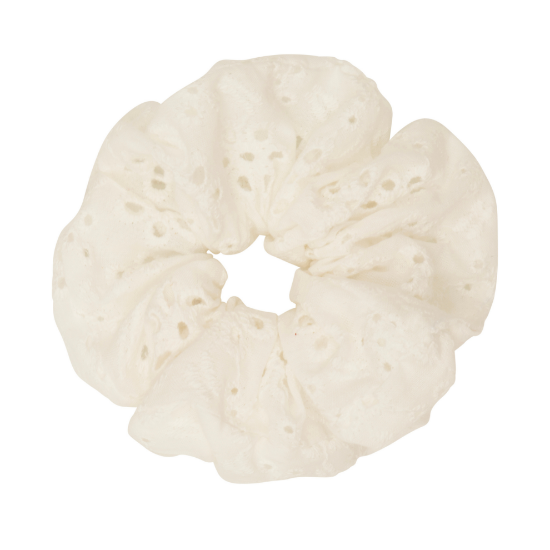Slika Dječja gumica za kosu scrunchie - Čipka