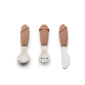 Slika Set pribor za jelo od nehrđajućeg čelika Unicorn Blush Pink Citron 