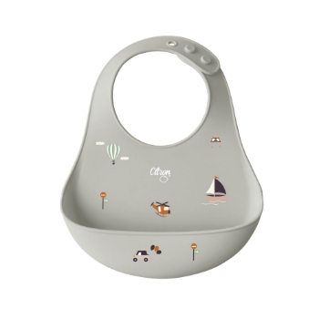 Slika Silikonski podbradnjak Vehicles - Citron 