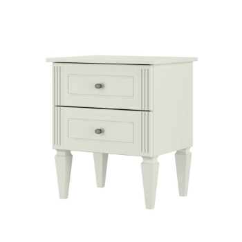 Prikažite detalje za Ines noćni ormarić, ivory - Bellamy  Slika Ines noćni ormarić, ivory - Bellamy
