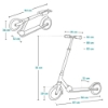 Slika Romobil Luca, Crni Graphite Lionelo 